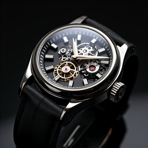 Skeleton Dial 40mm Automatic watch with exposed movement